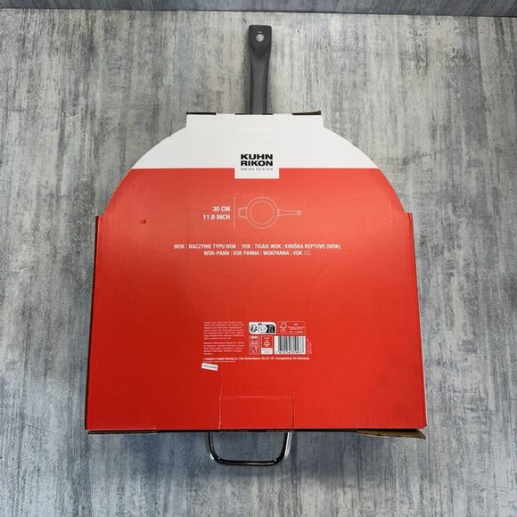 Kuhn Rikon Wok Swiss Made 11.8 Inches 30cm BRAND NEW - Retail $160 - Picture 3 of 5